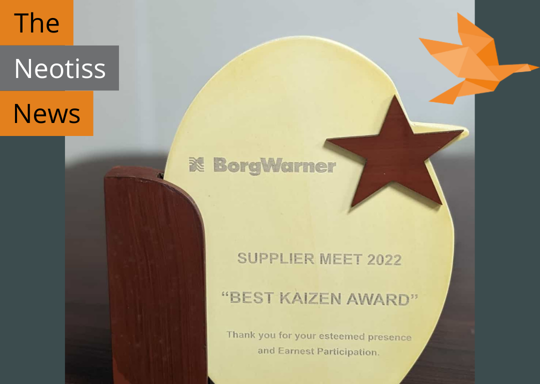Neotiss India awarded by BorgWarner