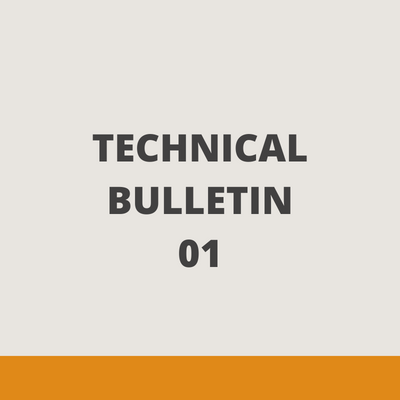 TECHNICAL BULLETIN 01